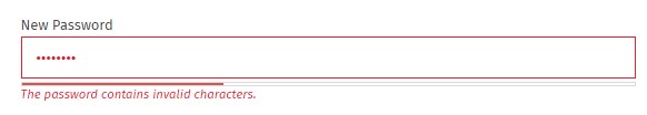 Wolters Kluwer Account : Password is not accepted with the error 'The ...