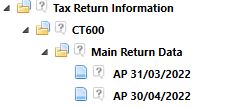 CCH Corporation Tax : Return Period - Accounting Period is greater than ...