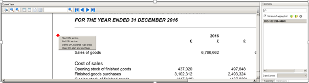 CCH iXBRL Review & Tag : Tagging the Detailed Profit and Loss (DPL)