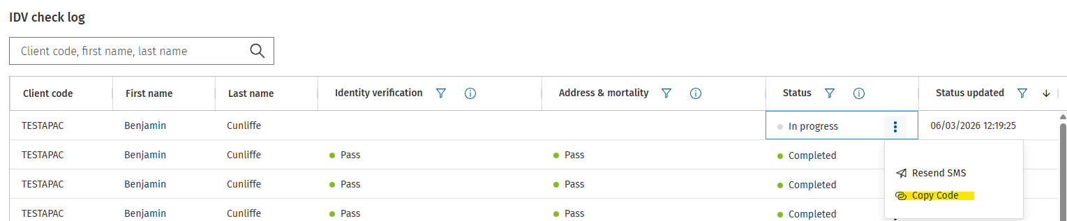 CCH Ifirm AML : New Feature: Generating AML Client Codes and Links ...